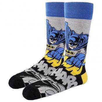 Calcetines de Algodón con Licencia Oficial Batman DC Comics Talla Estándar
