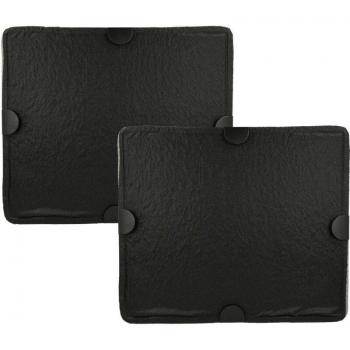 Filtro de Carbón Activado Vhbw 2x Compatible con Miele DKF, ECO, FIFIRE, ICE, LUMEN, LUMEN INOX, MF, NEXT STEP - 29 x 24.5 x