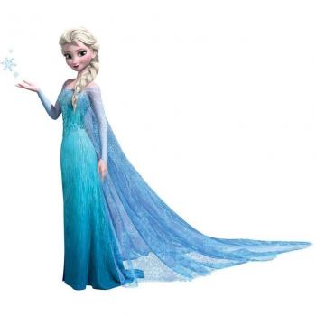 RoomMates RD-RS400067 Pegatinas de Pared Frozen Elsa Gigante 44 Elementos, Vinilo, Color, único