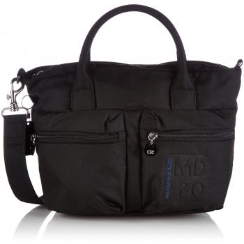 Mandarina DuckMD20 TRACOLLA - Bolsa de Asa Superior Mujer
, color Negro, talla 14x27x36 cm