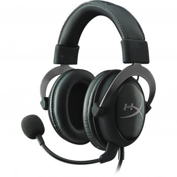 HyperX Cloud II 7.1 Virtual Surround Sound Computer Headset with Advanced USB Audio Control Box - Gunmetal
