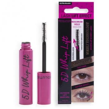 Makeup Revolution 5D Lash Whip Lift Lengthening Mascara for Full Lashes shade Black 12 ml
