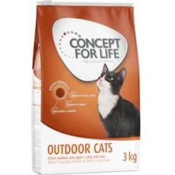 Concept for Life Outdoor Cats - Improved Recipe! - 3 kg