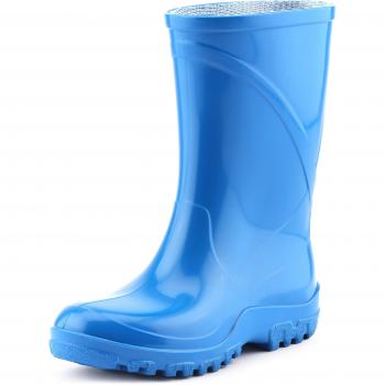 Ladeheid PVC Botas de Goma Zapatos de Seguridad Calzado Unisexo Niños KL002BW