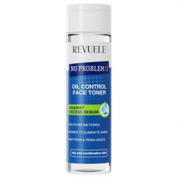 Revuele - No Problem - Tónico control de grasa facial - Pieles grasas y mixtas - 200 ml