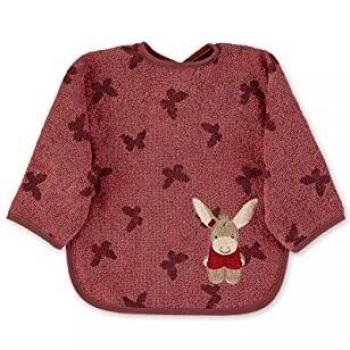 Babero de Manga Larga Sterntaler Emmily Rojo Claro