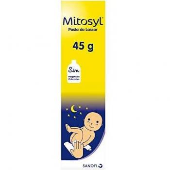 Mitosyl - Crema pañal noche, pasta lassar 45 g, previene las irritaciones del pañal y protege la piel