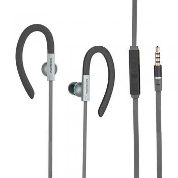 Auriculares Deportivos In Ear con Gancho para la Oreja, HIFI, Con Micrófono, Cómodos y con Cancelación de Ruido para Teléfono y MP3