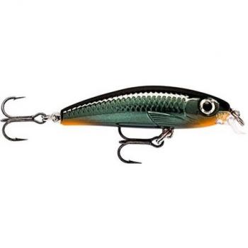 Rapala Bx Brat-Material Cuerpo de Balsa-Señuelo Pesca en Agua Dulce-Profundidad de Nado 0,9m-5cm/10g-Hecho en Estonia-Blue Ghost, Unisex-Adult, Carbon, 4cm / 3g
