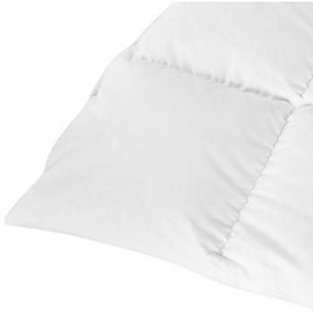 Edredón de Algodón Japara Blanco King Size 200 x 220 cm con Relleno de Plumón de Pato y Aislante Extra Cálido