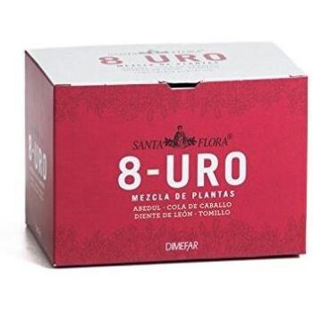 Santa Flora - nº8 URO 20 infusiones con tomillo, abedul, diente de león y cola de caballo.