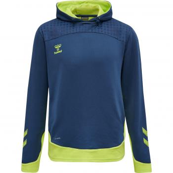 Sudadera con capucha Hummel Lead Poly, fabricada en poliéster, diseño moderno, ajuste cómodo, ideal para actividades deportivas y casuales