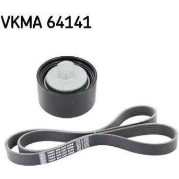 Juego de correas trapeciales poli V SKF VKMA 64141