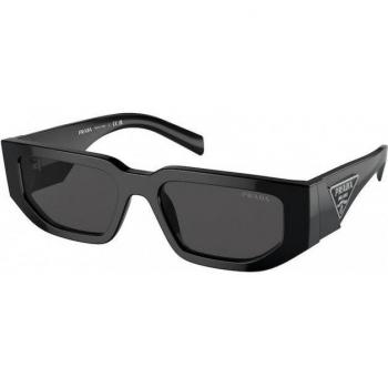 Prada Symbole Sunglasses PR 09ZS 1AB5S0 Black Square Men's
