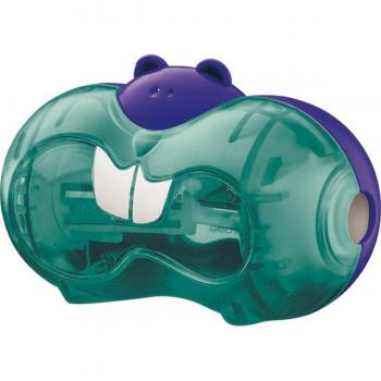 Sacapuntas Maped Croc Croc Twist con 2 Orificios en Blíster