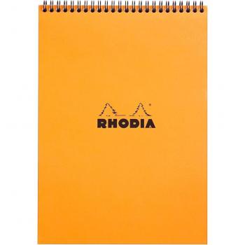 Cuaderno Rhodia A4 Classic Grid - Naranja