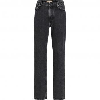 Jack & Jones Women's Seoul C3004 Straight Fit Black Denim Jeans
