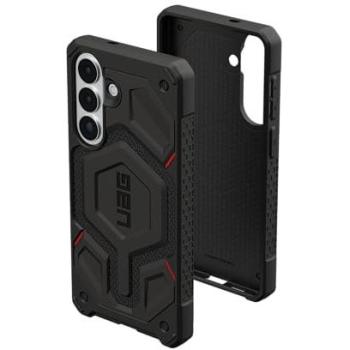 Funda UAG Monarch Pro Kevlar Negra para Samsung Galaxy S26+ con Módulo Magnético y Protección contra Caídas de hasta 7,6 m