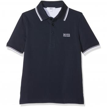 Boss Polo Manches Courtes, Niños, Azul
