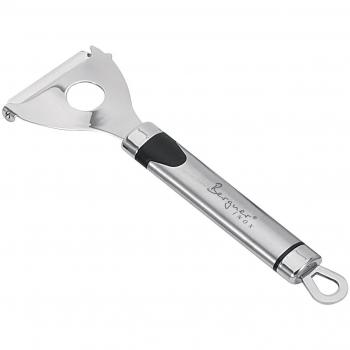 Bergner Gizmo Pelador Forma en Acero Inoxidable, 18 cm