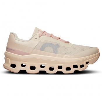 On Cloudmonster Women's Running Shoes - Beige