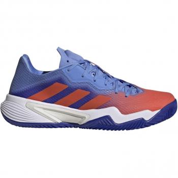 Zapatillas de tenis/pádel adidas Barricade Azul Lucido Rojo Solar