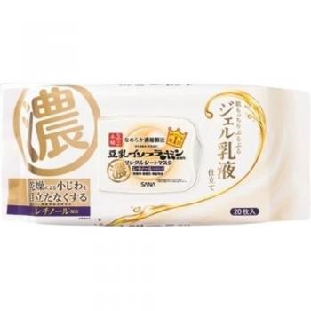 Sana Nameraka Honpo Soy Milk Wrinkle Care Sheet Mask N 20 sheets
