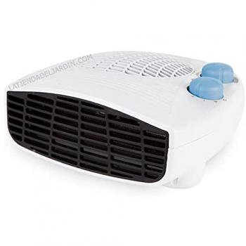 Calefactor Orbegozo 1000W-2000W con función ventilador y temperatura ajustable, color blanco