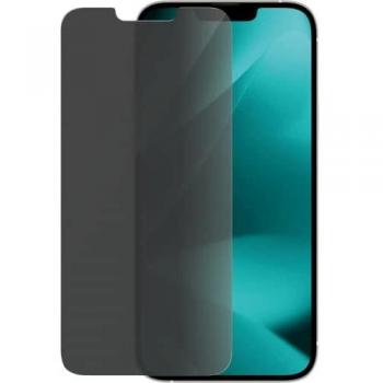 Protector de Pantalla PanzerGlass Ultra-Wide Fit Privacy EasyAligner para iPhone 13 Pro Max/14 Plus - Borde Negro