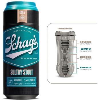 Schag's Sultry Stout Masturbator - Frosted