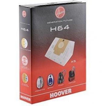 Hoover H64 Accesorio Limpieza, Bolsa Papel, 2.3 litros, 0 Decibelios, Paper