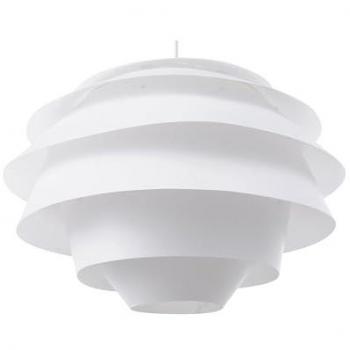 Lámpara colgante moderna blanca de plástico con diseño abstracto de flor y luz difusa 170 cm Congo