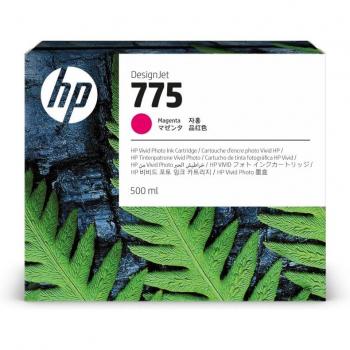 HP 775 500-ml Magenta Ink Cartridge for DesignJet Z6 Pro 64 Printer, Standard Yield, Single pack, Colour ink volume: 500 ml, Quantity per pack: 1 pc(s)