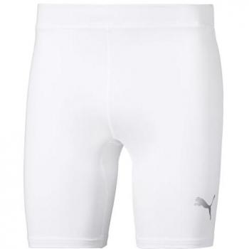 Puma Liga Baselayer Compression Shorts for Men - White - Size XL