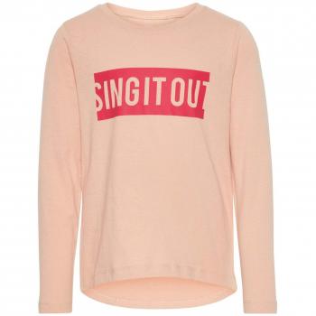 NAME IT Camiseta Manga Larga NIÑA Violet - 146-152, Rose Cloud