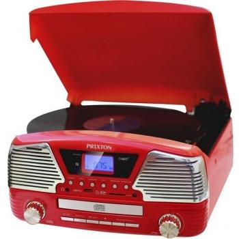 Tocadiscos y CD VC500 Red