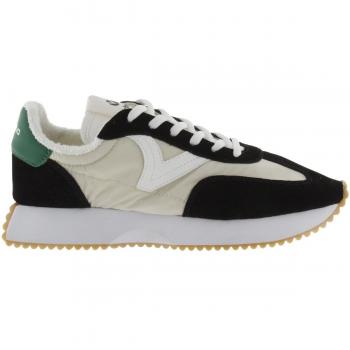 Zapatillas deportivas Victoria Cosmos de nylon con piezas de serraje y suela dentada