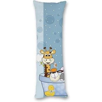 whiangsfoo Animal Bebé Ducha lienzo Fun cuerpo funda de almohada para niños los niños niñas 20 X54