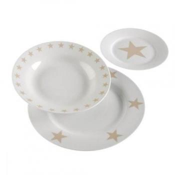 VAJILLA PORCELANA STARS VERSA 18 PZAS