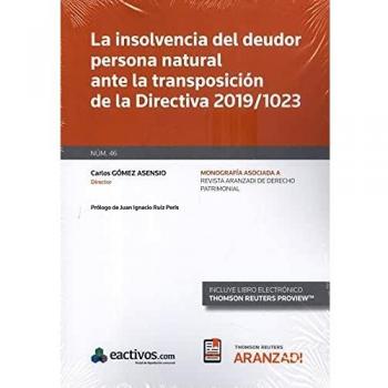 La insolvencia del deudor persona natural ante la transposición de la Directiva 2019/1023