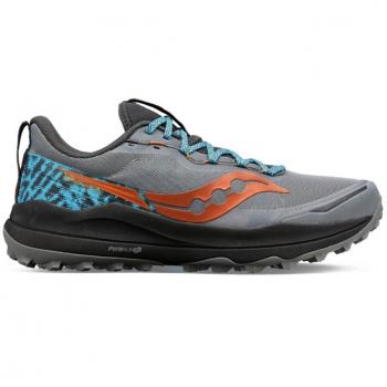 Saucony Zapatillas Deportivas Xodus Ultra 2 para Hombre en Gris Oscuro y Negro, Talla 42