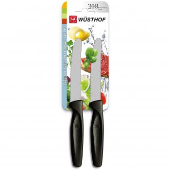Wüsthof Dreizack Juego de Cuchillos Cuchillo Universal 9303 Negro
