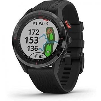 Garmin Approach S62, Premium Golf GPS Watch, Built-in Virtual Caddie, Mapping and Full Color Screen, Black