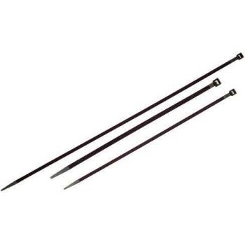 Bridas Nylon 100% Negra 2,5x100 mm.