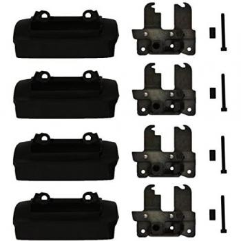 Thule 183103 Kit Adaptador Personalizado para Montar un Sistema de portaequipajes en vehículos seleccionados, Set de 4