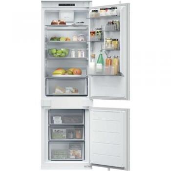 Frigorífico Combi Integrable Candy CNBQL3518EV, 268 L, Clase E, Low Frost, Silencioso 35 dB, Blanco