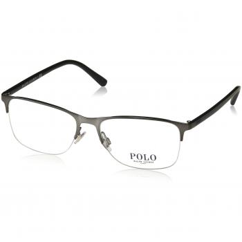 Polo Ralph Lauren 0PH1176, Monturas de Gafas para Hombre, Matte Dark Gunmetal, 56