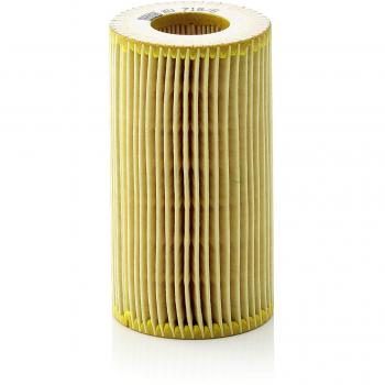 Original MANN-FILTER Filtro de aceite HU 718/6 X – Set de filtro de aceite juego de juntas – Para automóviles