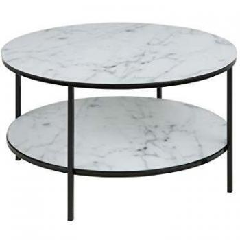 Amazon Brand - Movian Rom - Mesa de centro, 80 x 80 x 45 cm