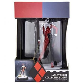 Paladone PP6375DC Lámpara Bell Jar DC Comic Harley Queen, Rojo Y Negro